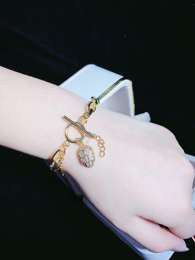 24K Gold Filled Snake Cubic Zirconia Micro Pave Toggle Clasp, Snake Clasp, Bracelet Clasp, Necklace clasp, Toggle Clasp, Cubic Zirconia, Clasps, 10x10mm, CL397