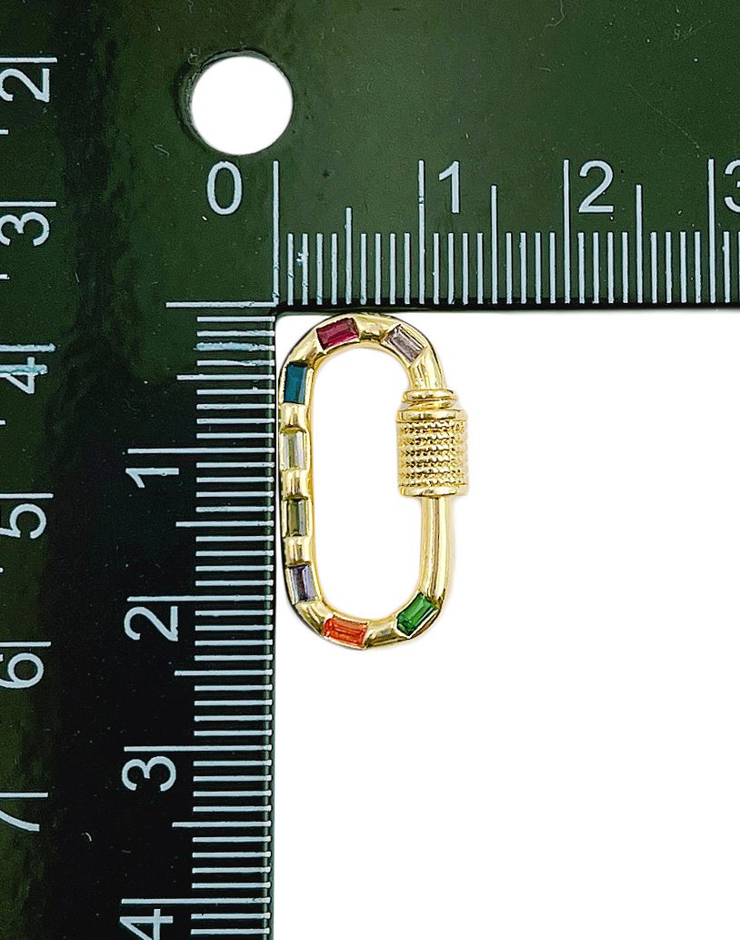 14K Gold Filled Carabiner Clasp, Heart Clasp, Carabiner Clasp, Star Clasp, Screw Clasp, Oval Shape Screw Clasp, Cubic Zirconia, CL456