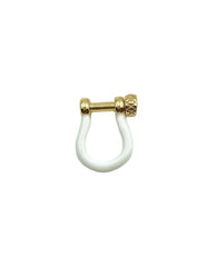 14K Gold Filled Enamel Shackle Screw Clasp Lock, CL459