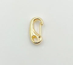 18K Gold Filled Lobster Claw Snap Clasps, Self Closing Lobster Claw Snap Clasps, 25x12mm, CL464