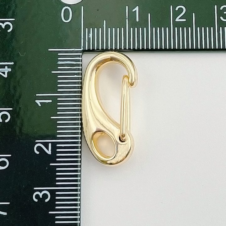 18K Gold Filled Lobster Claw Snap Clasps, Self Closing Lobster Claw Snap Clasps, 25x12mm, CL464