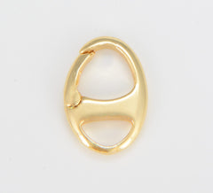 18K Gold Filled Spring Gate Ring, CL501