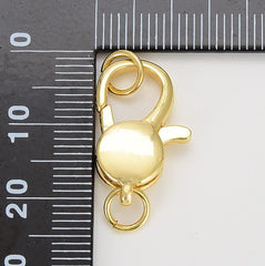 18K Gold Filled Dainty Lobster Claw with Jump Ring Clasp, CL503