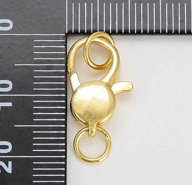 18K Gold Filled Dainty Lobster Claw with Jump Ring Clasp, CL503