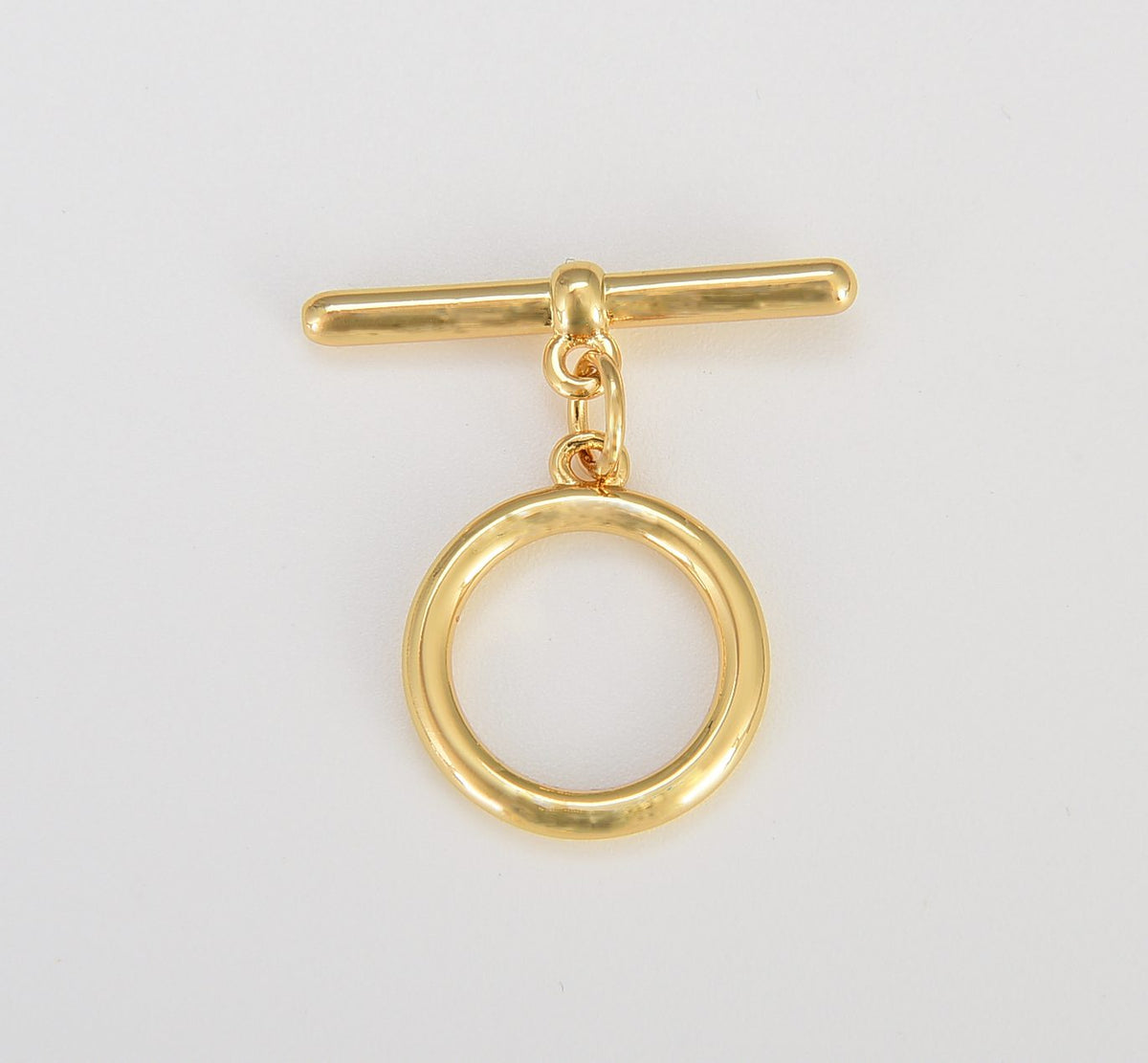 18K Gold Filled Toggle Clasp, OT Clasp for Jewelry Making Supply, 16X14MM, CL444