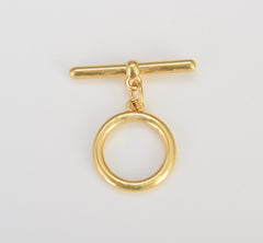 18K Gold Filled Toggle Clasp, OT Clasp for Jewelry Making Supply, 16X14MM, CL444