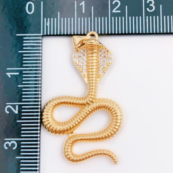 18K Gold Filled Snake Charm, CP1230