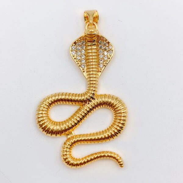 18K Gold Filled Snake Charm, CP1230