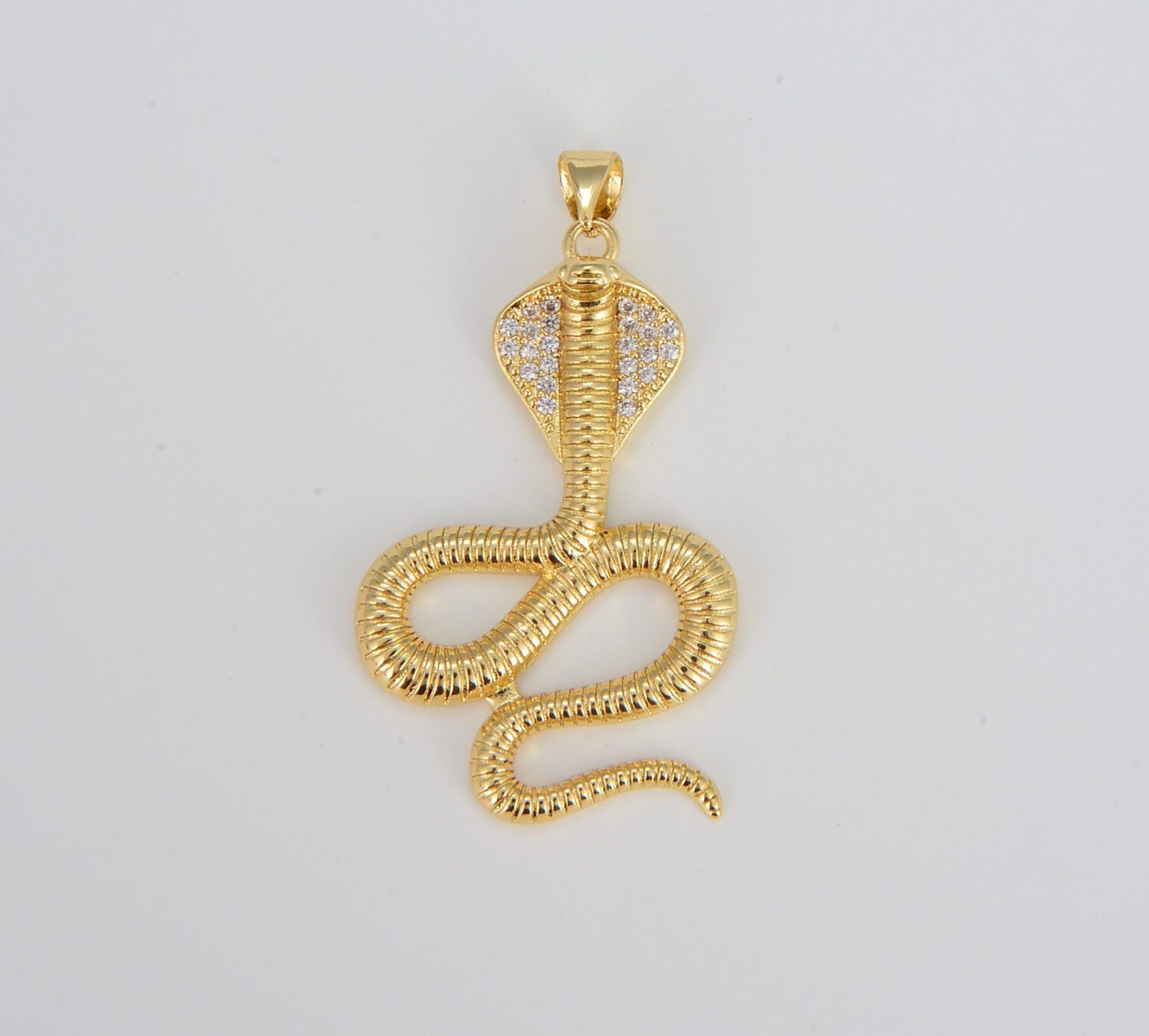 18K Gold Filled Snake Charm, CP1230