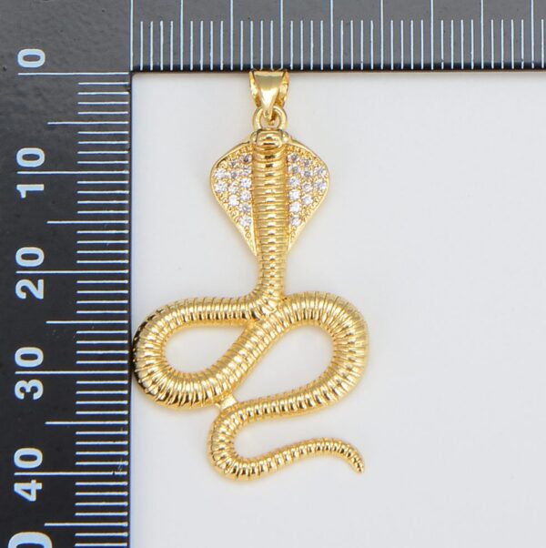 18K Gold Filled Snake Charm, CP1230