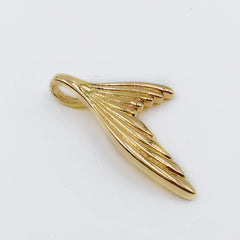 18K Gold Filled Mermaid Tail Charm, CP1235