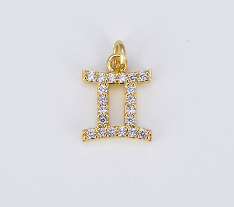 18K Gold Filled Zodiac Constellation Charms, CP1523