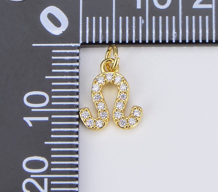 18K Gold Filled Zodiac Constellation Charms, CP1523