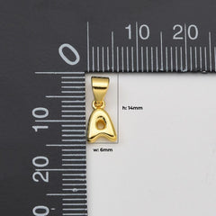 18K Gold Filled Alphabet Charm, Balloon Initial Letter Charm Necklace Bubble Font Style Trend Fashion Jewelry Necklace for DIY Supply, CP2055