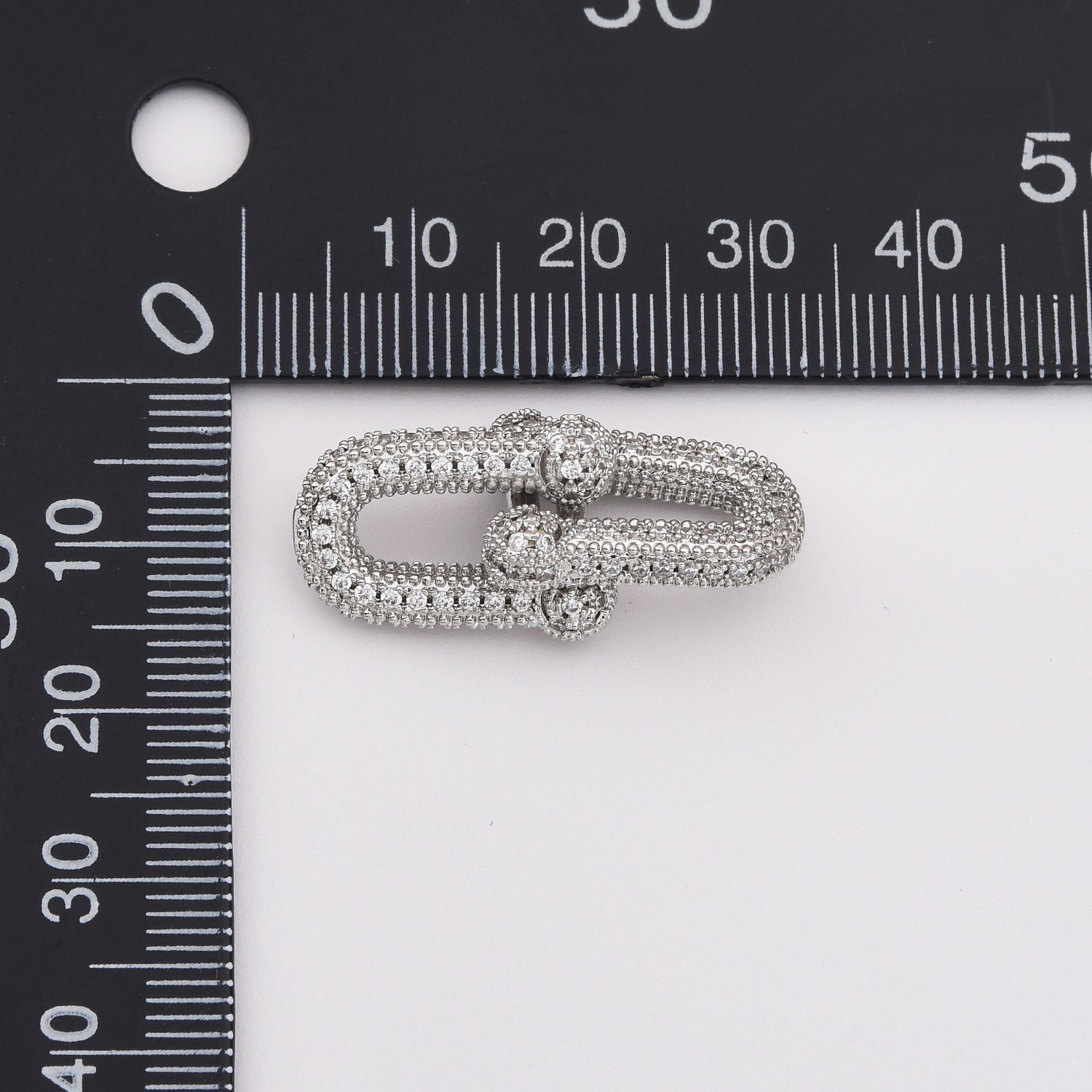 18K Gold Filled Dainty U Link Charm, U Shaped Pendant for Necklace Bracelet Earrings Jewelry Making Supply, 15x10mm, CP2105