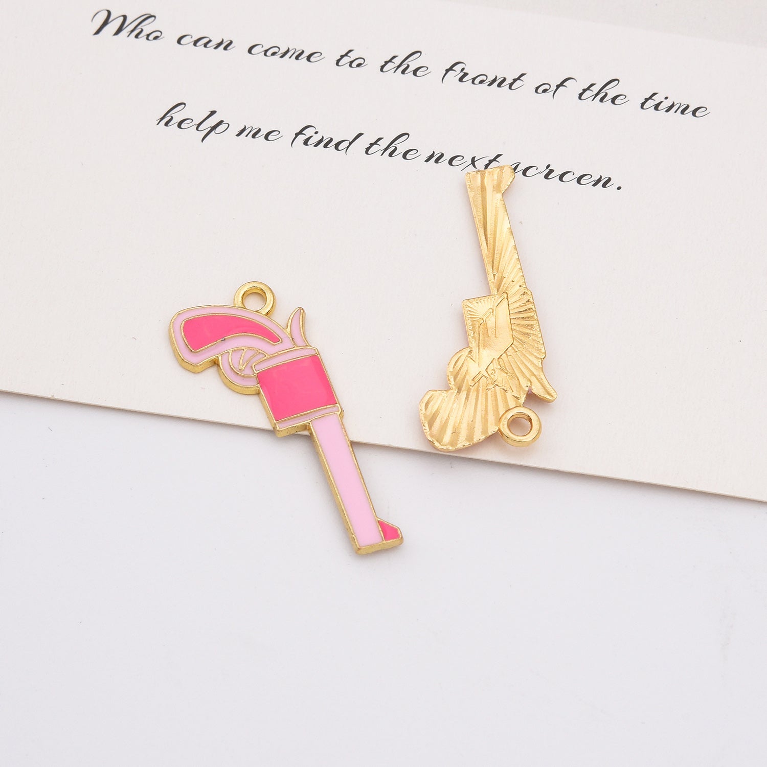 18K Gold Filled Dainty Cowboy Wine Boots Hat Scarf Gun Bull Head Charm, Cute Enamel Western Cowgirl Pendant, CP2149