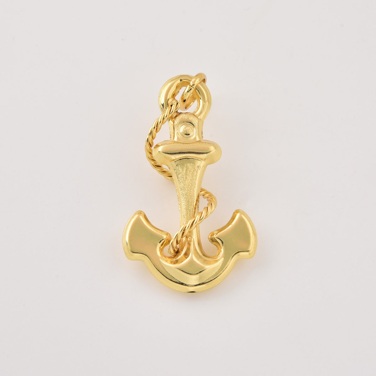 Gold Filled Anchor Pendant Charm, Nautical Minimalist Jewelry, Ocean Inspired Charm, Gift for Men & Women, Everyday Necklace, CP2467