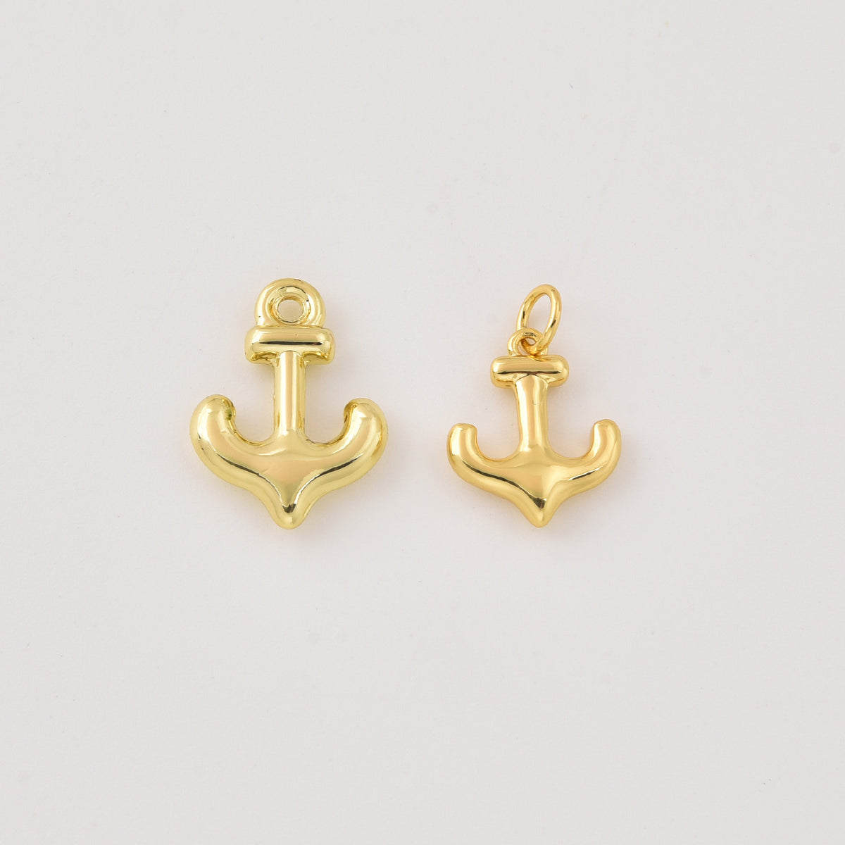 Gold Filled Small Anchor Pendant Charm, Minimalist Nautical Jewelry, Ocean Inspired Charm, Gift for Men & Women, Everyday Necklace, CP2468