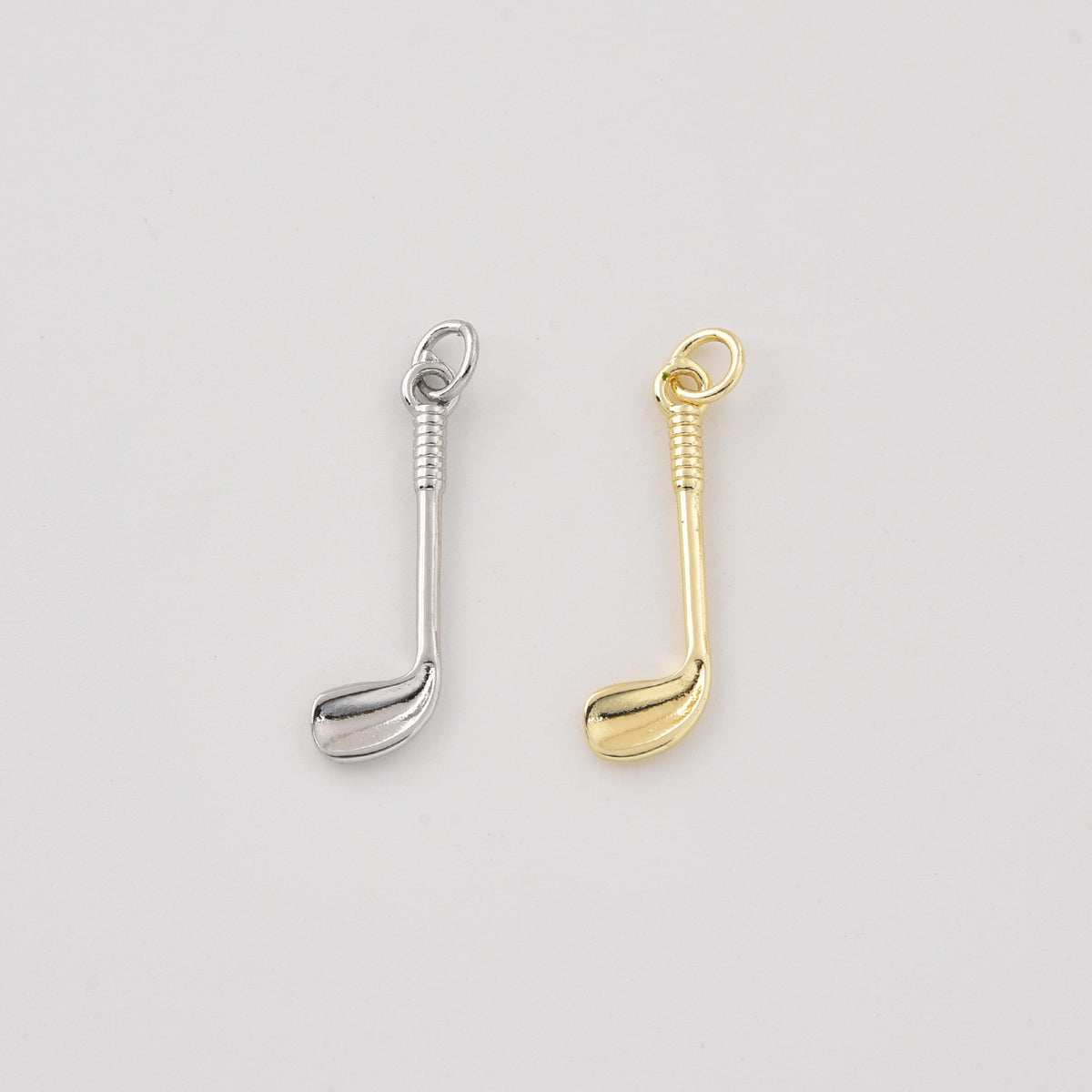 Gold Filled Golf Club Pendant Charm, Minimalist Sports Jewelry, Golf Inspired Charm, Gift for Men & Women, Everyday Necklace, CP2469