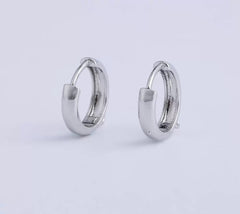 18K Gold Filled Dainty Hoop Earrings Pair, ER154