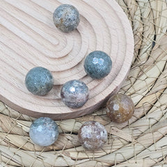 Multicolor Lace Phantom Quartz Beads, Genuine Natural Grade AAA Gemstone Round Loose Beads 14mm, 16mm, GRN092