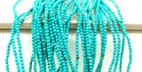 Natural Mint Blue Turquoise Beads Grade AAA Round Loose Beads, Full Strand Round 15.5 inches, 2mm, GRN110