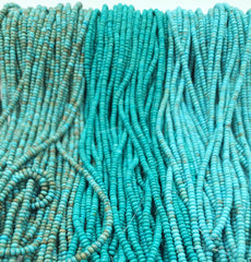 4MM Natural Turquoise Roundelle Beads Grade AAA Round Loose Beads, Full Strand Round 15.5 inches, GRN120