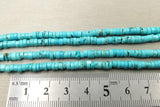 Blue Turquoise Heishi Gemstone Beads, GRN183