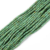 African Turquoise Gemstone Heishi Slice Rondelle Loose Beads 15.5 Inch Full Strand 4×2.5mm Natural Gemstone Beads PRP429