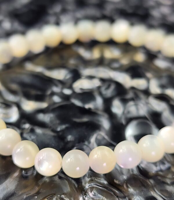 White MOP Heishi Beads Natural Mother of Pearl Beads Natural Shell Rondelles Sea Shell Beads Wholesale Heishi Jewelry Beads 4x2mm PRP470