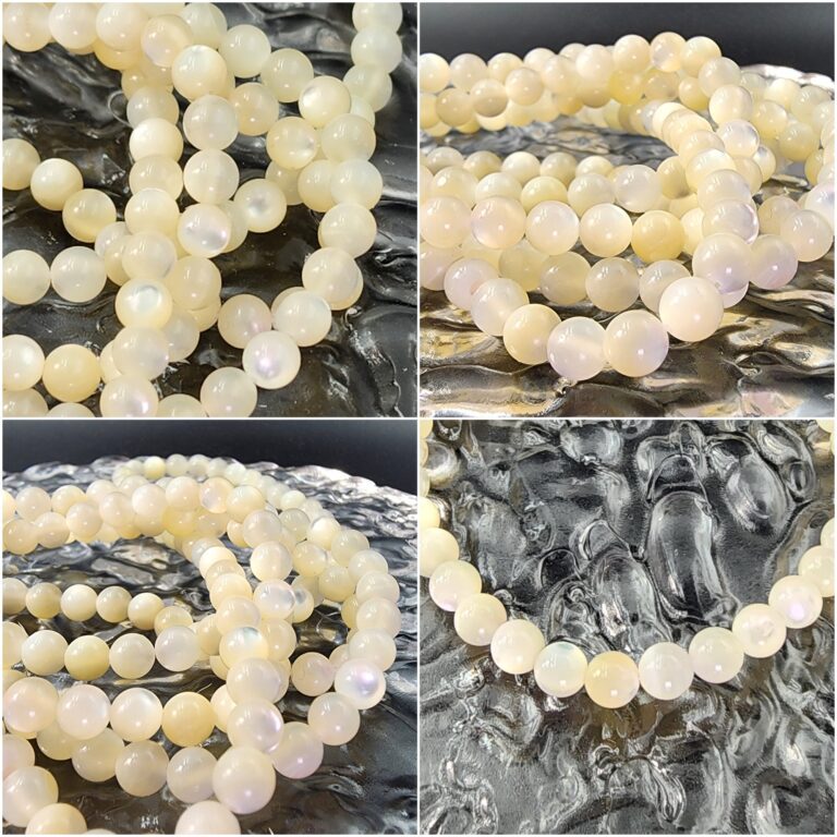 White MOP Heishi Beads Natural Mother of Pearl Beads Natural Shell Rondelles Sea Shell Beads Wholesale Heishi Jewelry Beads 4x2mm PRP470