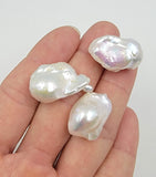 Fresh Water Pearl Charms, Baroque Pearl Charms, Pearl Charm Necklace Pendant, PRP674