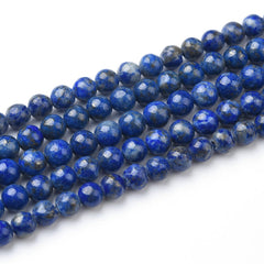 Blue Lapis Lazuli 4mm Smooth Shiny AAA Round Beads PRP924