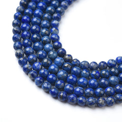 Blue Lapis Lazuli 4mm Smooth Shiny AAA Round Beads PRP924