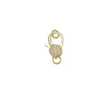 CZ Micro Pave Gold Filled Lobster Clasp