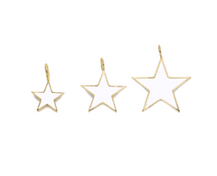 Enamel Star Pendant, CP682